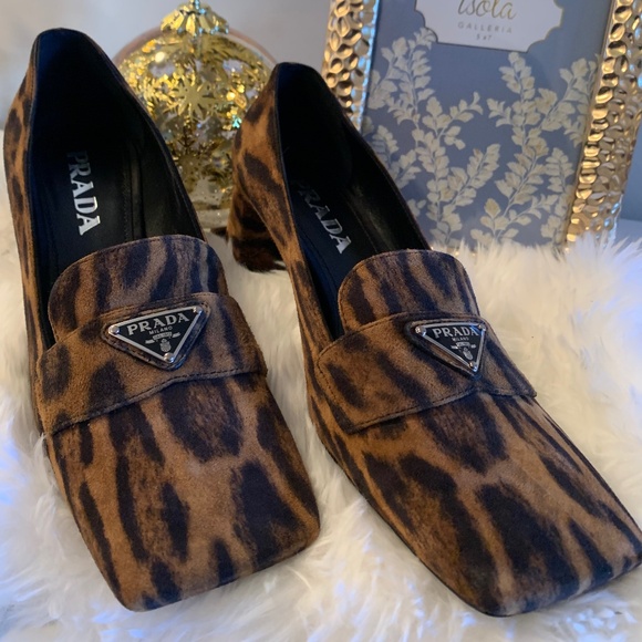 New - Animal Print Prada Loafer! - Picture 4 of 5